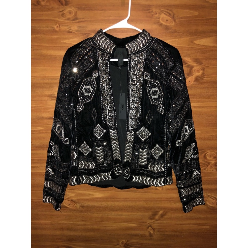 Flash Sale! 💎 500 Maison Cinqcent Beaded Jacket